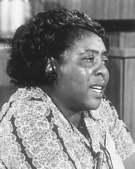 Fannie Lou Hamer, Civil Rights Activist, “the lady who sings the hymns,” “that illiterate woman”